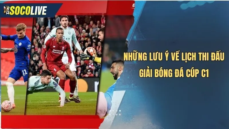 Lịch thi đấu cúp c1 2025 - 2026 mới nhất